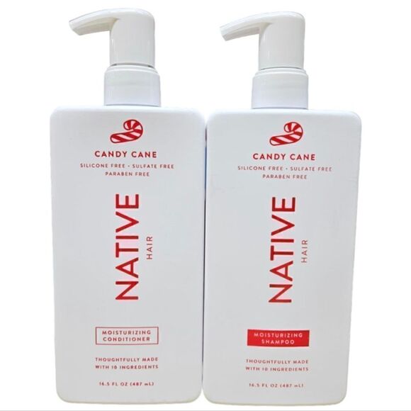Native Candy Cane Shampoo Conditioner - Picture 2 of 3